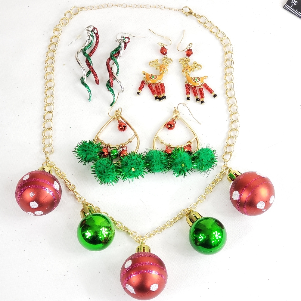 Christmas jewelry set